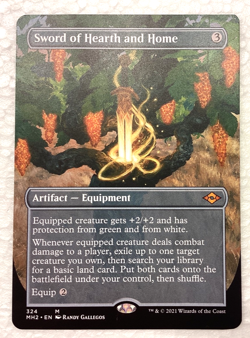 Sword of Hearth and Home (Borderless) Modern Horizons 2 Regular - Image 1