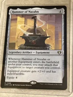 Hammer of Nazahn Commander Masters Regular - Image 1