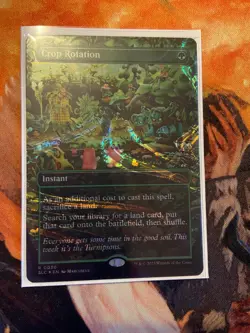 MTG Halo Foil Wasteland and Crop Rotation Secret Lair encyclopedia - Image 2