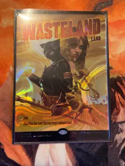 MTG Halo Foil Wasteland and Crop Rotation Secret Lair encyclopedia - Image 3