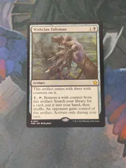 Wishclaw Talisman | 7% Off 2+ | Foundations | NM | MTG - Image 1
