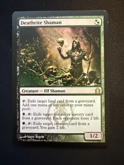 Deathrite Shaman 213 - R - Return to Ravnica - Normal - MTG - LP - Image 1