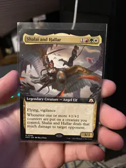 Shalai and Hallar (Extended Art) Commander: March of the Machine Regular - Image 1