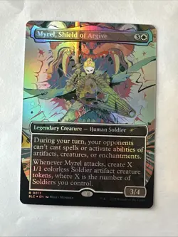 Myrel, Shield of Argive (Foil) - Secret Lair Encyclopedia Drop - R0013 - English - Image 4