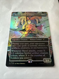 Myrel, Shield of Argive (Foil) - Secret Lair Encyclopedia Drop - R0013 - English - Image 5