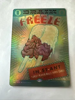 Brain Freeze (Foil) - Secret Lair Encyclopedia Drop - R0002 - English - Image 1
