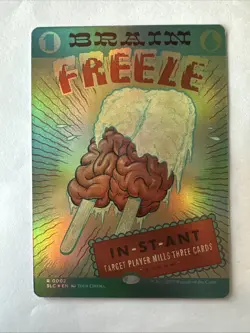 Brain Freeze (Foil) - Secret Lair Encyclopedia Drop - R0002 - English - Image 2