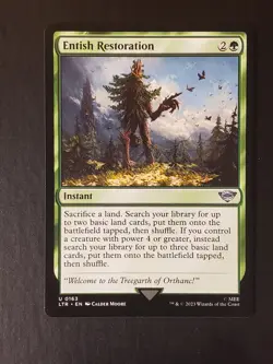 MTG LotR: Entish Restoration Non-foil 0163 - Image 2