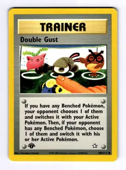 Double Gust Neo Genesis #100 (2000) Common 1st Edition NM Pokemon - Image 1