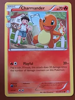 Pokemon TCG Charmander RC3/RC32 Generations Radiant Collection Common - Image 1