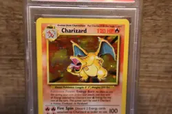 1999 pokemon game 4 charizard-holo PSA EX-MT 6 - Image 2