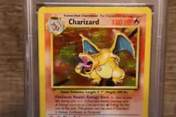 1999 pokemon game 4 charizard-holo PSA EX-MT 6 - Image 5
