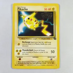Pikachu #4 - Black Star Promo - Pokemon: The First Movie Promo - WOTC Promo - LP - Image 1
