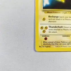 Pikachu #4 - Black Star Promo - Pokemon: The First Movie Promo - WOTC Promo - LP - Image 5