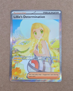 Pokemon Mega Evolution Lillie's Determination Special Illustration Rare 184/132 - Image 1