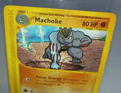 Machoke 38/144 MP Skyridge Regular Pokemon TCG - Image 2