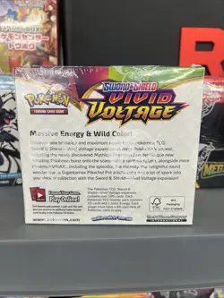Vivid Voltage Pokemon Booster Box - Sword & Shield - Factory Sealed with case - Image 4