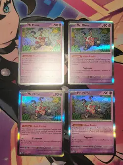 Pokemon - 151 - Mr. Mime 122/165 - Holo Rare - ENGLISH - NM/M - Image 2