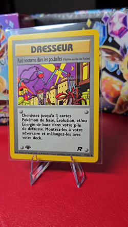 Nightly Garbage Run [1st Edition] #77 | Pokemon Team Rocket | French | Ungraded - Image 2