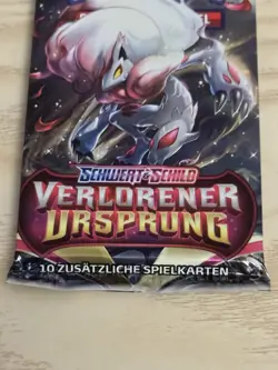 Lost Origin Booster Pack Sealed Zoroark Art GERMAN Pokemon TCG 🇩🇪 - Image 2