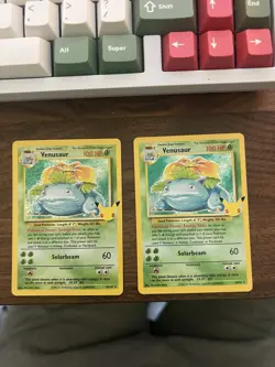 Pokemon Celebrations 25th Anniversary Holo Lot Venusaur NM - Image 1