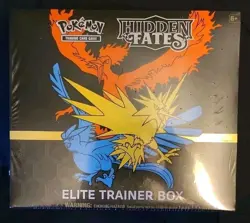 Pokemon TCG: Sun & Moon HIDDEN FATES Elite Trainer Box ETB NEW/Factory Sealed - Image 1