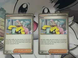 x2 Iono 185/193 Cosmos Holo Promo Premium Tournament Paldea Evolved Pokemon TCG - Image 1