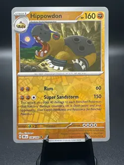 Hippowdon [Reverse Holo] 106/182 Pokemon Destined Rivals - DRI - Image 1
