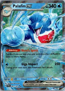 2024 Scarlet & Violet - Twilight Masquerade Palafin ex Double Rare #61 - Image 1