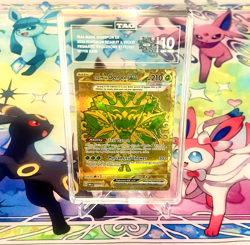 2025 Pokemon S&V Prismatic Evolutions - Teal Mask Ogerpon EX #177/131 - TAG 10 - Image 1