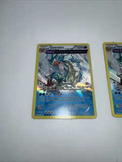 3x 2015 Pokemon XY Ancient Origins Gyarados Holo Rare #21/98 MINT! - Image 2