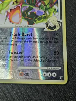 Pokemon - Rayquaza C Lv. 73 - Reverse Holo Rare 8/147 - 2009 Supreme Victors - Image 4