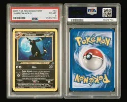 2001 Pokemon Neo Discovery UMBREON-HOLO #13 Holo Rare PSA 6 - Image 3