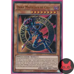 Yugioh Dark Magician of Chaos YGLD-ENC02 Ultra Rare NM - Image 1