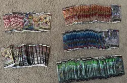 LARGE YuGiOh! Sealed Booster Pack Lot - GREAT VALUE - 125 PACKS - ENGLISH - Image 1