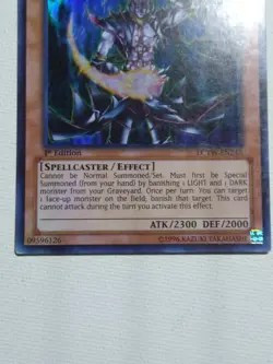 Yugioh! Chaos Sorcerer LCYW-EN248 Super Rare 1st Ed Played - Image 2