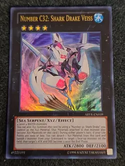 Number C32: Shark Drake Veiss - ABYR-EN039 - Ultra Rare - VLP - Image 1
