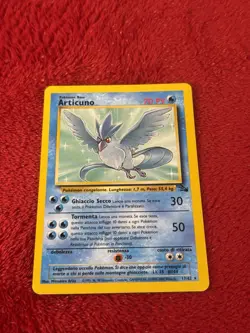 Pokemon Card TCG Articuno Non Holo 2/62 Fossil ITA Italian Mod Played Vintage - Image 1