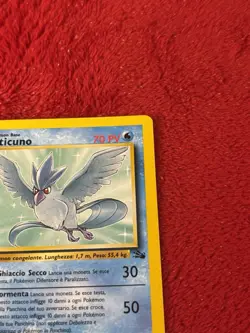 Pokemon Card TCG Articuno Non Holo 2/62 Fossil ITA Italian Mod Played Vintage - Image 2