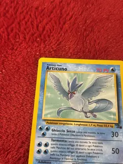 Pokemon Card TCG Articuno Non Holo 2/62 Fossil ITA Italian Mod Played Vintage - Image 3