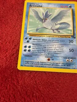 Pokemon Card TCG Articuno Non Holo 2/62 Fossil ITA Italian Mod Played Vintage - Image 4