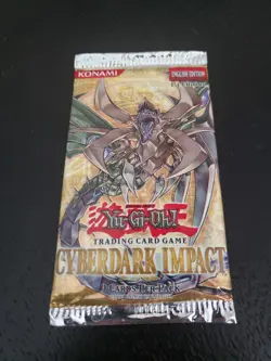 Konami Yu-Gi-Oh! Cyberdark Impact Booster Pack Trading Card Game 53334471596 - Image 1