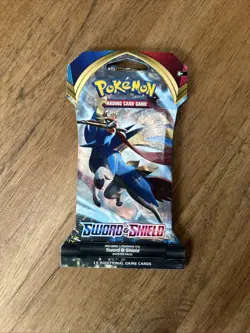 Pokemon Sword And Shield 10 Card Booster Pack - Image 1