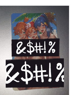 Pokemon Dawn Waifu Hentai Card - Image 1
