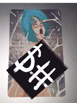 Dragon ball bulma Waifu Card - Image 1