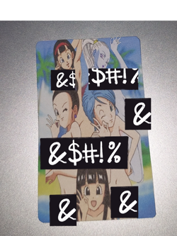 Dragon ball bulma Waifu Card - Image 2