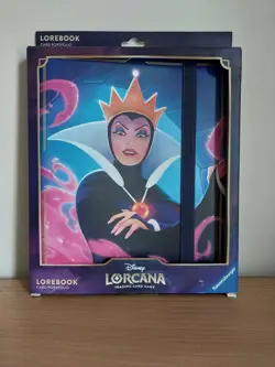 Disney Lorcana TCG: Evil Queen Lorebook Card Portfolio Binder New Sealed!! - Image 1