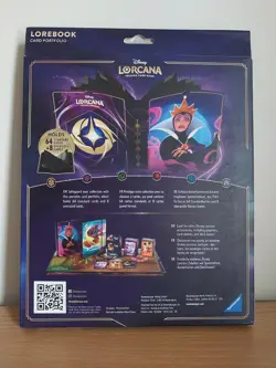 Disney Lorcana TCG: Evil Queen Lorebook Card Portfolio Binder New Sealed!! - Image 2