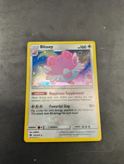 Pokemon Cosmos Holo Promo Blissey Card 153/214 LP - Image 1