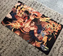 ONE PIECE Card Game Official Playmat Championship Set 2023 Ace Sabo Luffy - Image 2